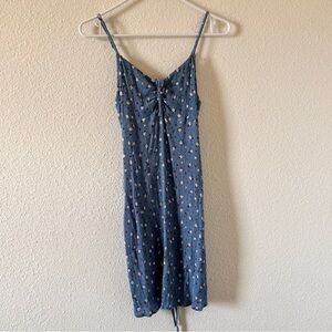 Billabong Floral Dress Women’s XSmall Blue Party Date Summer Dixie Cutesy Dainty